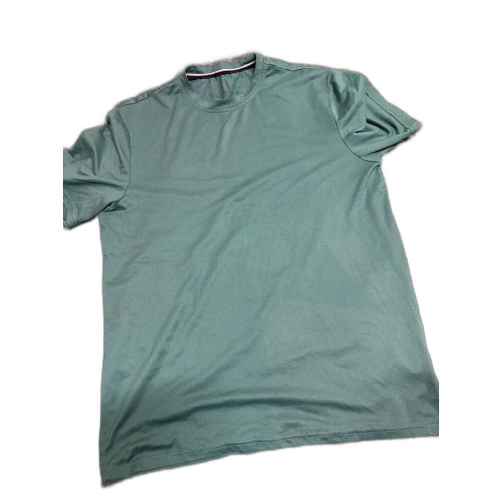 Men's Short Sleeve Crew Tee in Teal Green